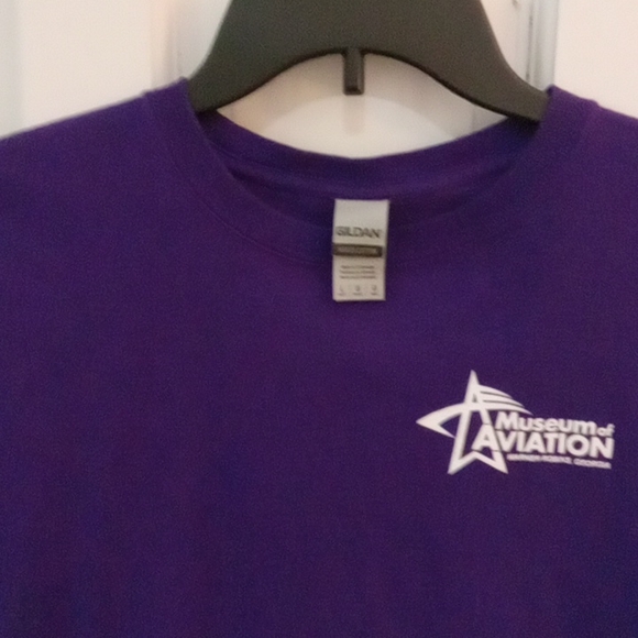 Purple Museum of Aviation T-shirt - Picture 8 of 8